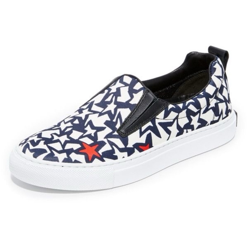 MSGM Women’s Star Print Slip-On Sneakers Size 40 EU